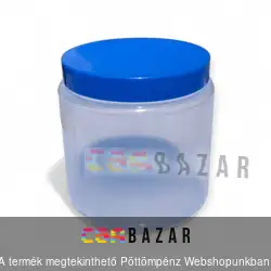 Csavaros tetejű műanyag doboz 250 ml