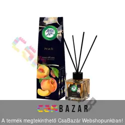 Pálcikás illatosító 100 ml - őszibarack illat - Miss Life