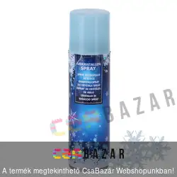 Műhó, jégkristály spray 150 ml fehér