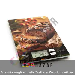 Digitális konyhai mérleg - sütemények