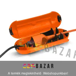 Védőborítás hosszabbítókra - kültéri - narancssárga