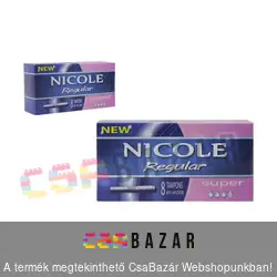 Nicole Regular tampon 8db-os Super