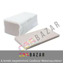 Standard hajtogatott kéztörlő 4000 db - 1 rétegű V hajtogatású Bluering