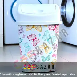 Billenős szemetes kuka 8L- pillangók