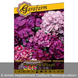 Virágmag - Törökszegfű Teltvirágú magas színkeverék - Garafarm