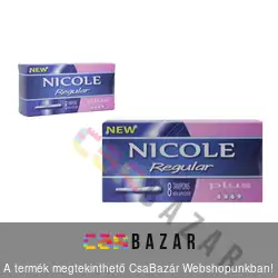 Nicole Regular tampon 8db-os Plus