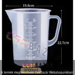 Mércés kancsó 3 L - Viva