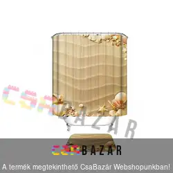 Textil zuhanyfüggöny 180 x 200 cm - sivatag minta