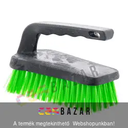 Bonus fogantyús súrolókefe 13 cm - zöld - HACCP