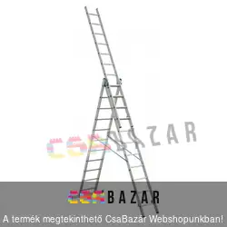 Univerzális alumínium létra 3x8 fokos