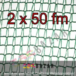 Raschel darabolt háló, kerítésháló 2x50m