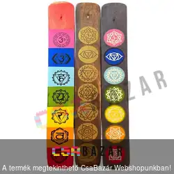 Füstölőtartó fa - 7 chakra