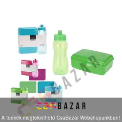 Uzsonnás doboz 1000 ml + kulacs 550 ml szett