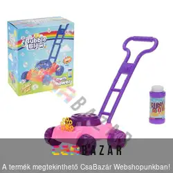 Buborékfújó fűnyíró + 120 ml folyadék