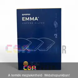 Papír kávéfilter fehérítetlen 2-es méret 100 db / csomag - Konos