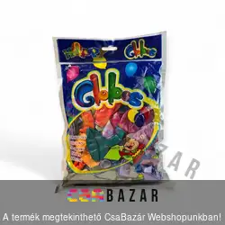 Színes lufi csomag 100 db-os 8-es méret