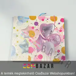 Dísztasak ajándéktasak Lufik 31 x 40 cm - óriás