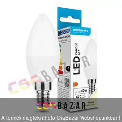 Gyertya LED izzó E14 - 4,9W - 4000K Modee