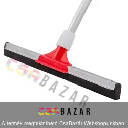 Szivacsos vízösszehúzó, padlóösszehúzó fém fejjel 55 cm - teleszkópos nyéllel