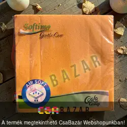 Softimo Gentle Care szalvéta 2 rétegű 30 db - narancssárga