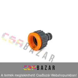 Csapcsatlakozó 3/4” - 1” - belsőmenetes