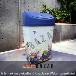 Billenős szemetes kuka 8L- pillangók
