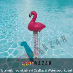 Medence hőmérő - flamingó