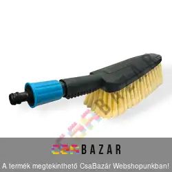 Kamionmosó kefe műanyag 28 cm tömlőcsatlakozóval