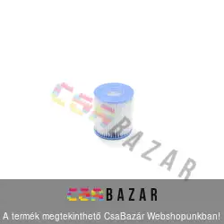 Szűrőbetét medence vízforgatóhoz H tip. Intex 29007 - 1 db/csomag