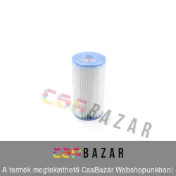 Szűrőbetét medence vízforgatóhoz A tip. Intex 29000 - 1 db/csomag