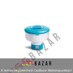 Úszó vegyszeradagoló nagy tablettának - 18 cm - Intex 29041