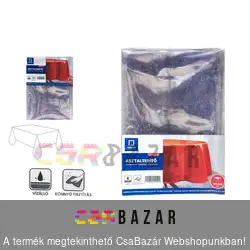 Asztalterítő 100 x 140 cm víztiszta - PVC
