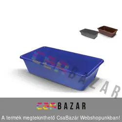 Tálca magas falú 80 x 42 x 19 cm