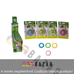 Szúnyogriasztós karkötő - citronella - több színben