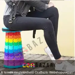 Mobil kemping szék, összecsukható ülőke