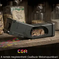 Műanyag átbillenős egérfogó - 16,5 cm